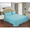 Satin Silk imitation Luxury Jacquard & embroidery damask bedding set duvet cover set